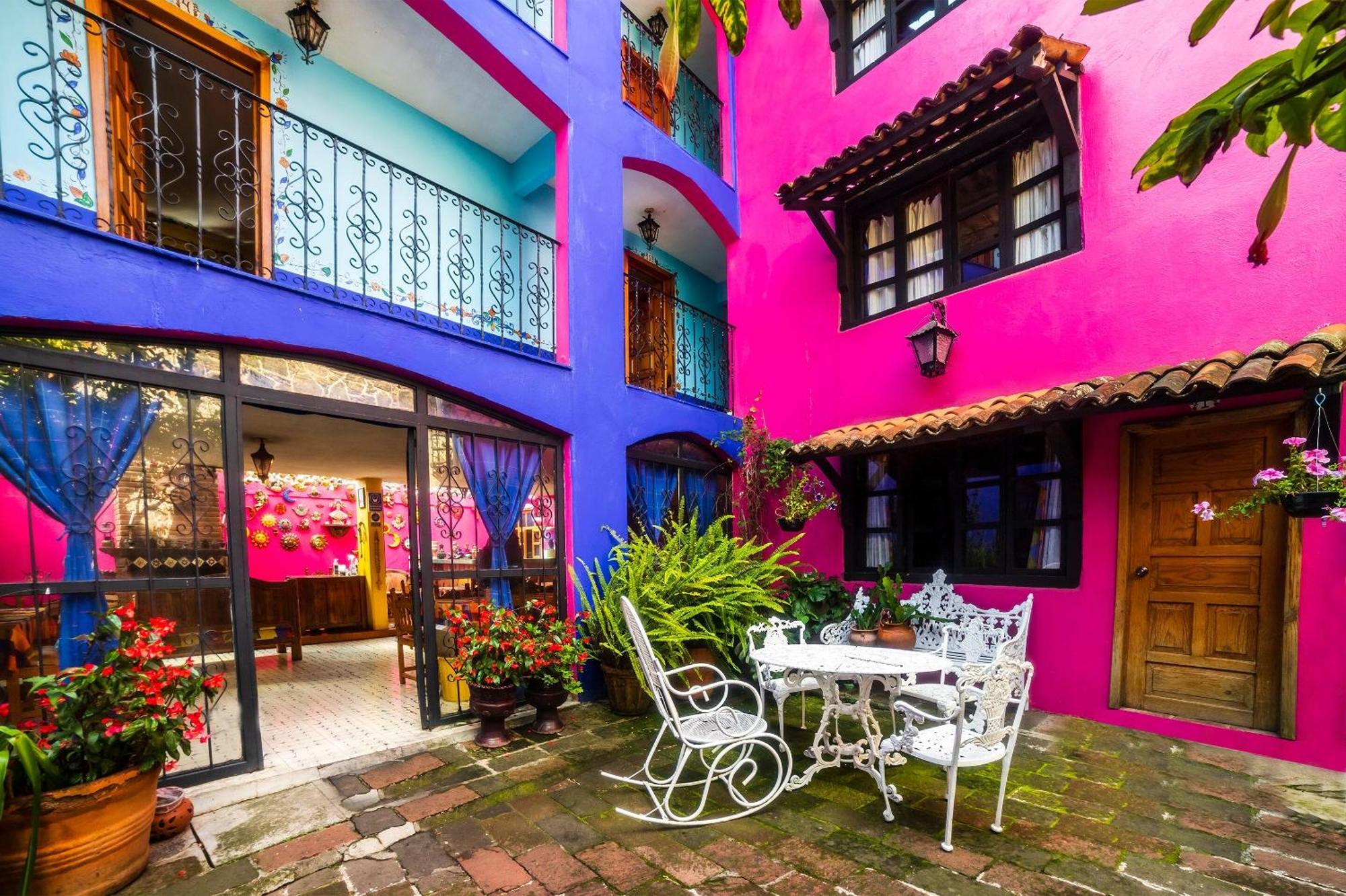 Oyo Hotel El Mineral, Tlalpujahua Bagian luar foto